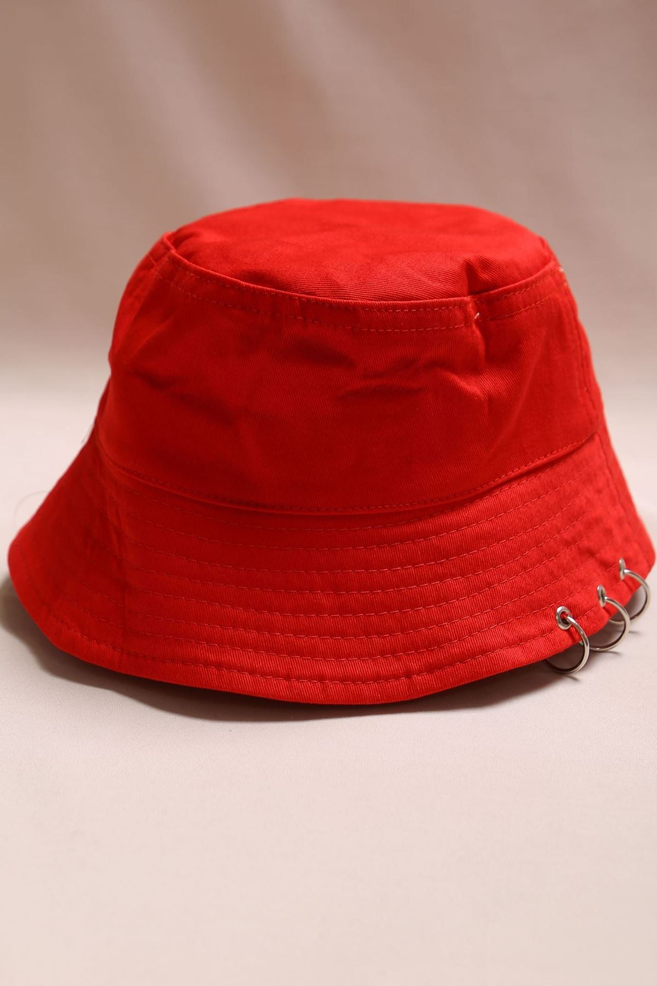 Balıkçı Bucket Şapka Kırmızı