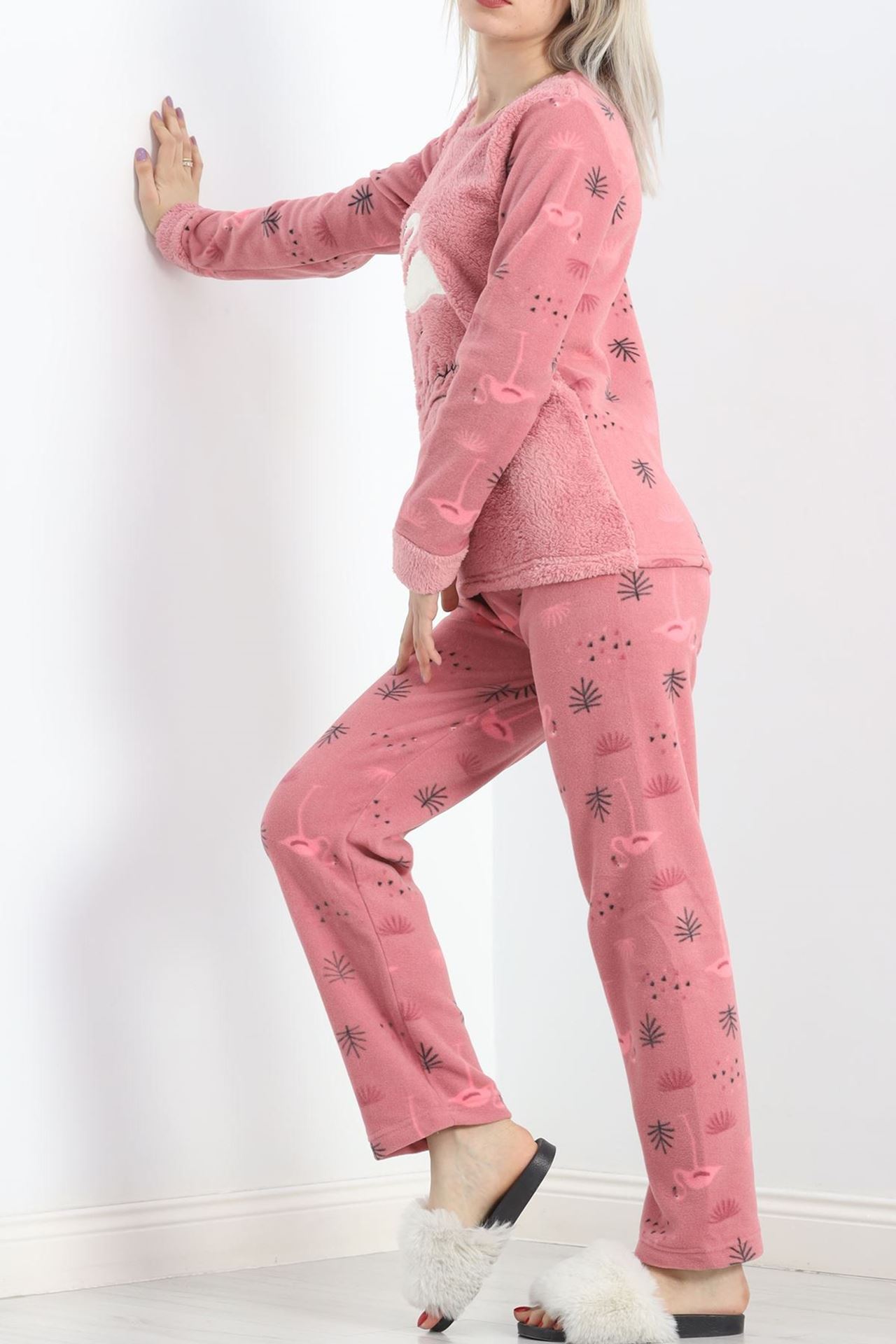 Polar Pijama Takımı Pembe2