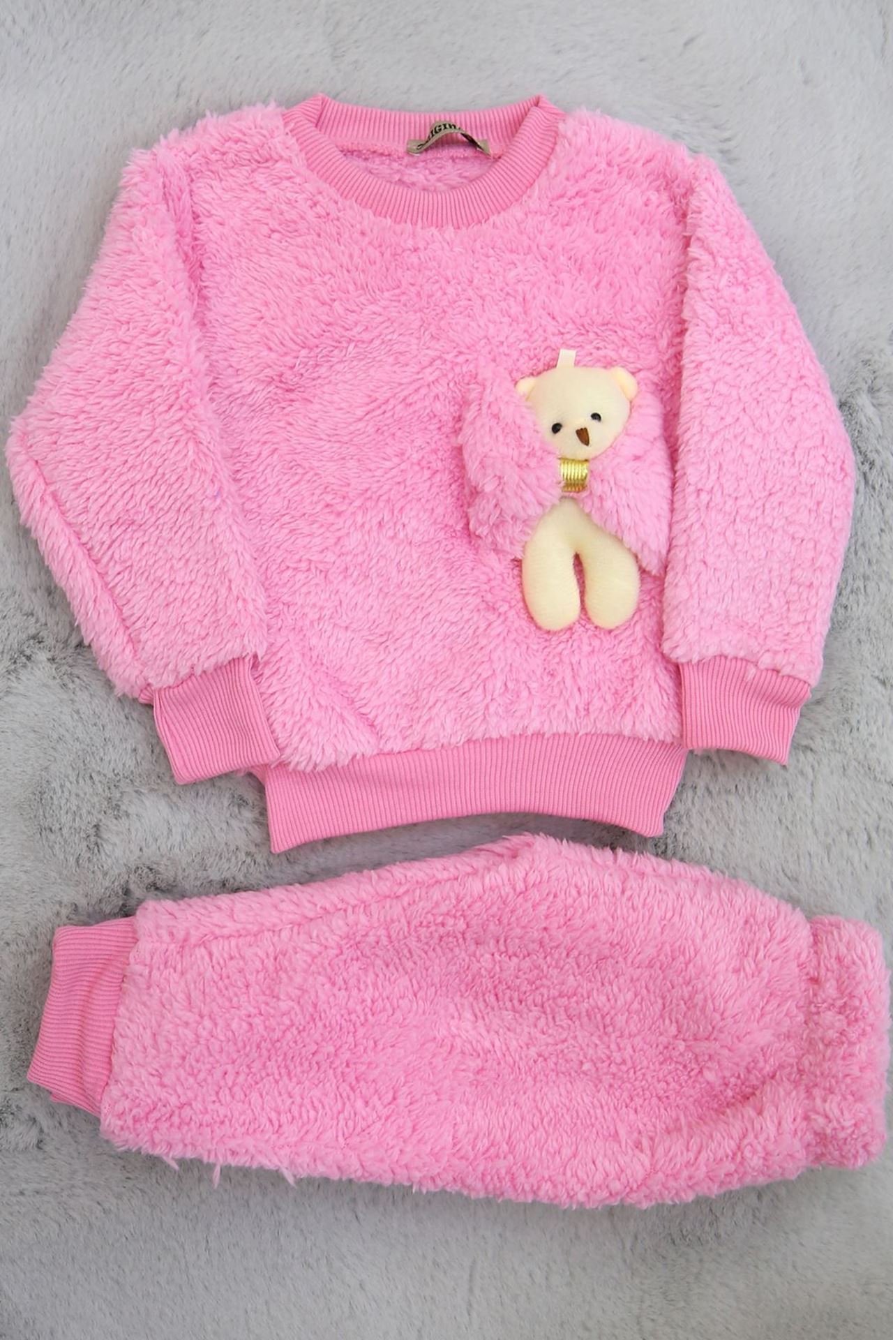 1-9 Aylık Peluş Bebek Takım Pembe